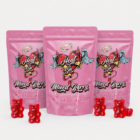 Mixed Berry Wellness Gummies — 2-Pack + 1 Pack Free