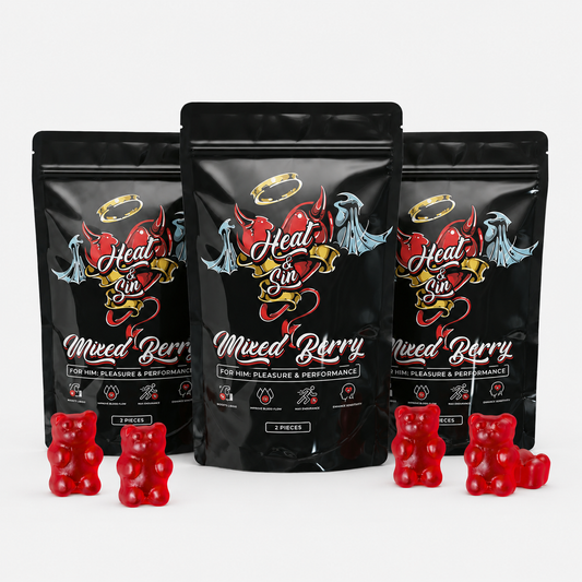 Mixed Berry Men’s Wellness Gummies — 2-Pack + 1 Pack Free