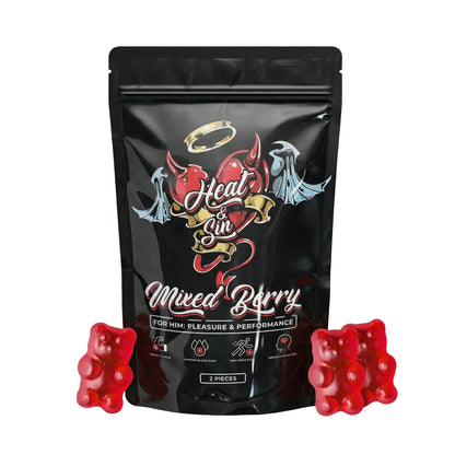 Male Stamina Boost Gummy – Mixed Berry