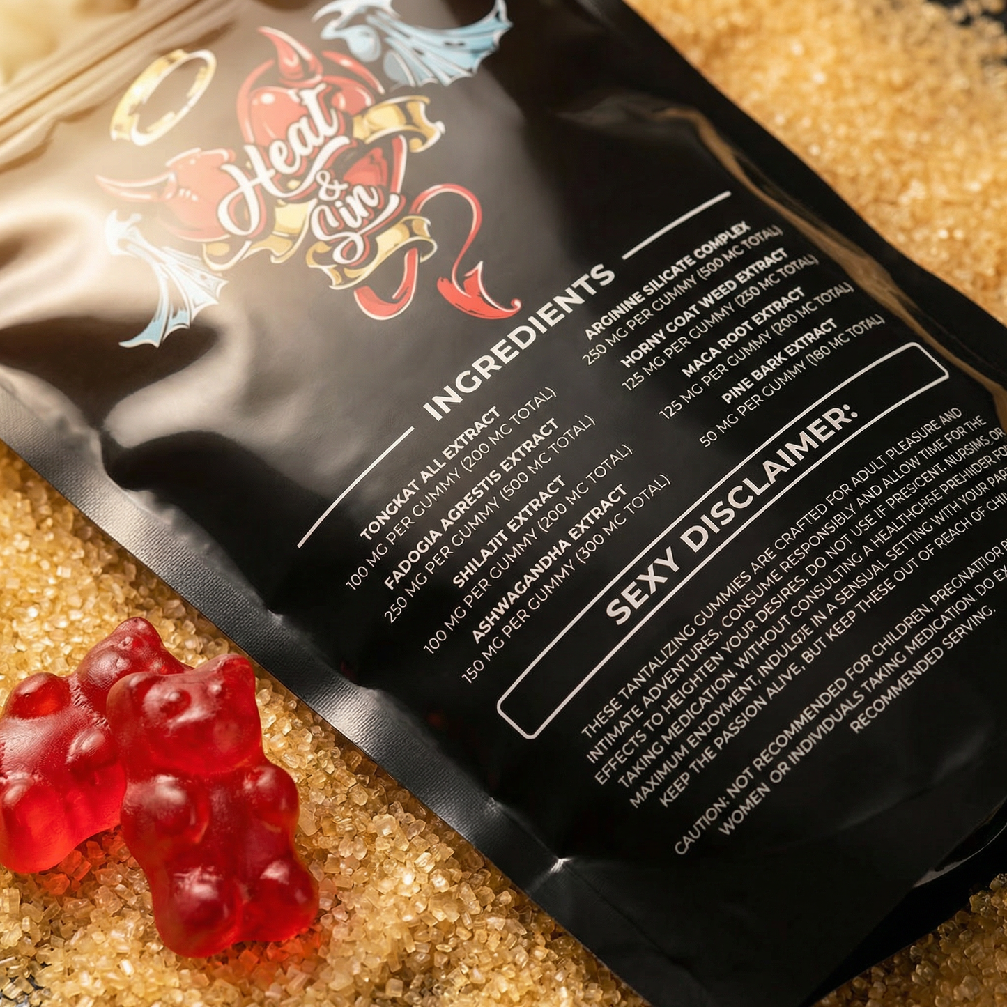 Male Stamina Boost Gummy – Mixed Berry