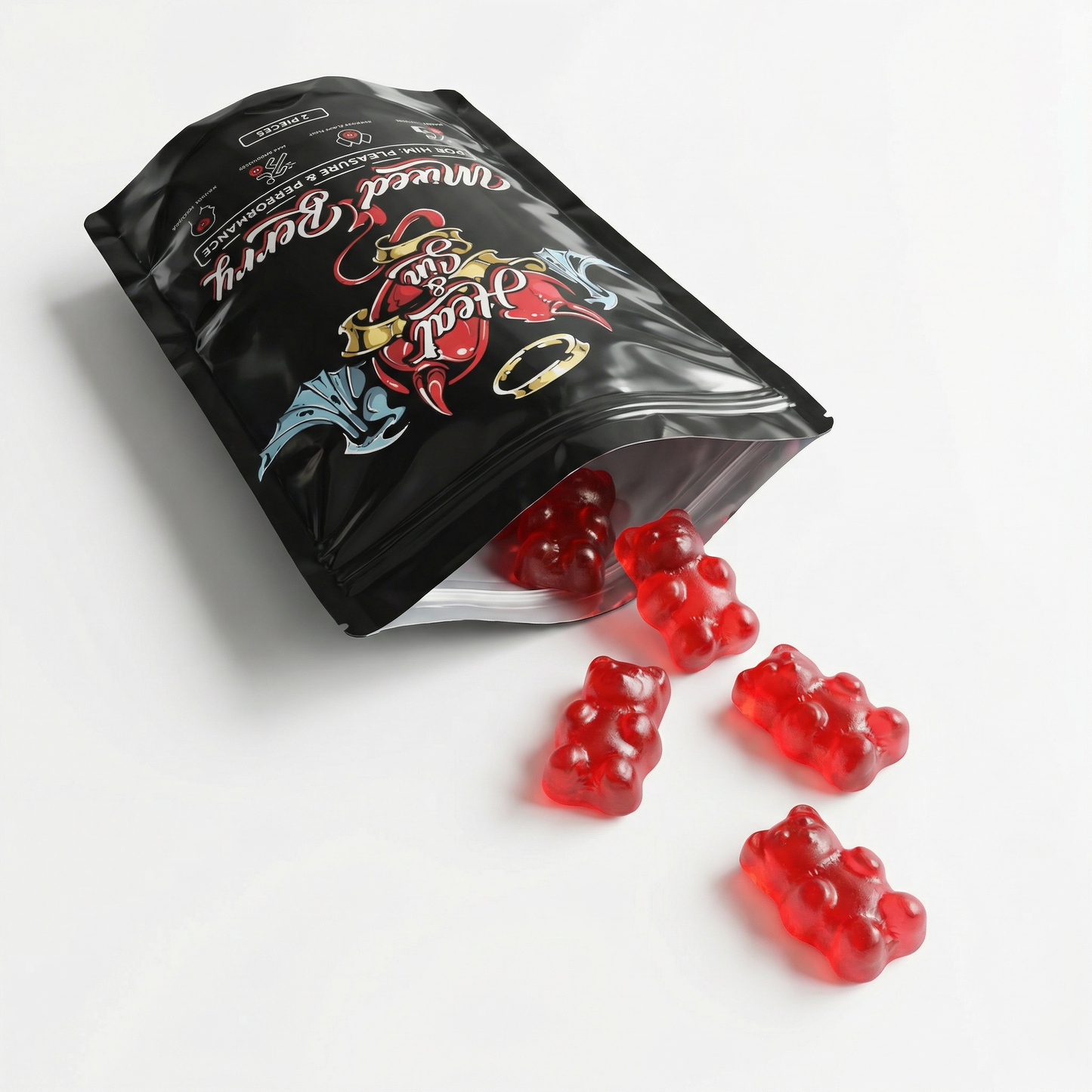 Male Stamina Boost Gummy – Mixed Berry